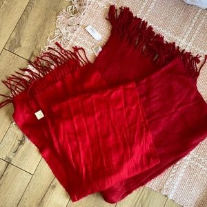 Nordstrom rack red scarf bundle